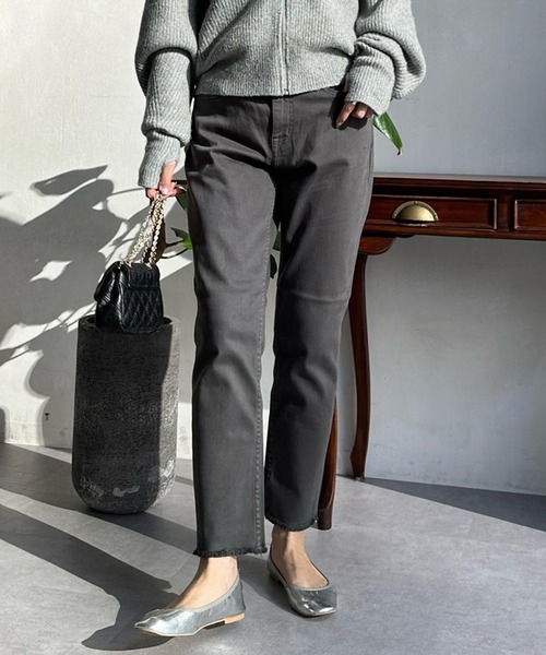 Healthy denim(ヘルシーデニム)の「【Healthy denim/ヘルシーデニム】 H.Salt(デニムパンツ・レディース・ブラック・23cm/25cm/24cm)」の13枚目の写真