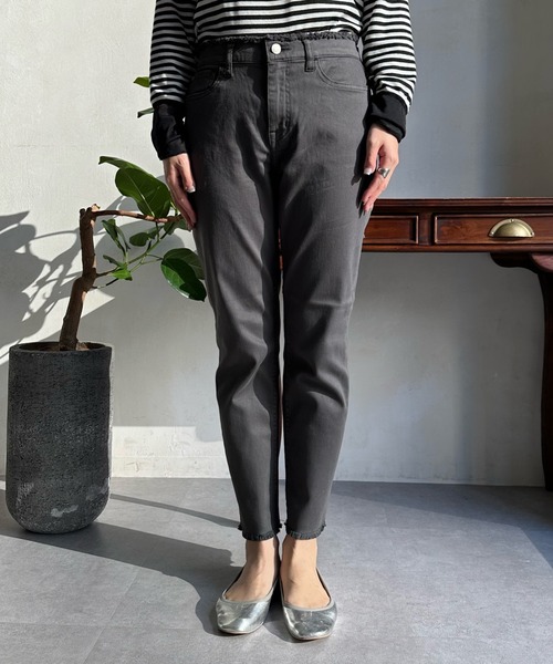 Healthy denim(ヘルシーデニム)の「【Healthy denim/ヘルシーデニム】 H.Salt(デニムパンツ・レディース・ブラック・23cm/25cm/24cm)」の11枚目の写真