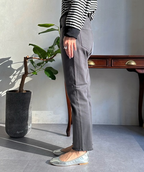 Healthy denim(ヘルシーデニム)の「【Healthy denim/ヘルシーデニム】 H.Salt(デニムパンツ・レディース・ブラック・23cm/25cm/24cm)」の10枚目の写真