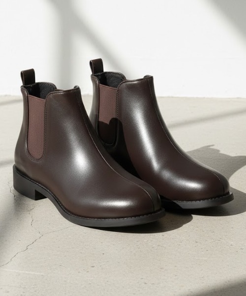 AAA+（サンエープラス）の「美シルエットショートブーツ（ブーツ・レディース・ブラック系2/ブラック系5/ダークブラウン系2/ブラック系1/ブラック系6/ダークブラウン系1/アイボリー系1/ダークブラウン系3/アイボリー系2/ブラック系3/ブラック系4/アイボリー系3・LL/M/SS/S/XL/L）」の7枚目の写真