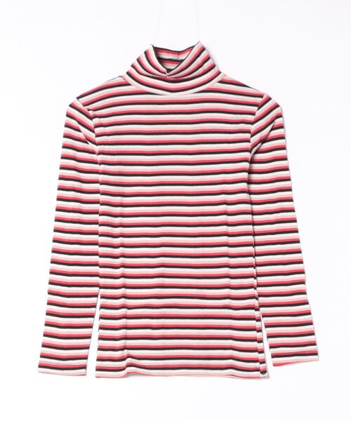 MILLER(ミラー)の「【Robert P. Miller】パネルリブ タートルネック ロングスリーブTシャツ 834C(Tシャツ/カットソー・レディース・ブラック×ホワイト/ブラック×ピンク/オリーブ×ブラック/グレー/オフホワイト/ホワイト×ブラック/ブラック/グレー系その他/ブラウン系その他/ブラック×グレー/ブルー系その他/レッド系その他・FREE)」の21枚目の写真