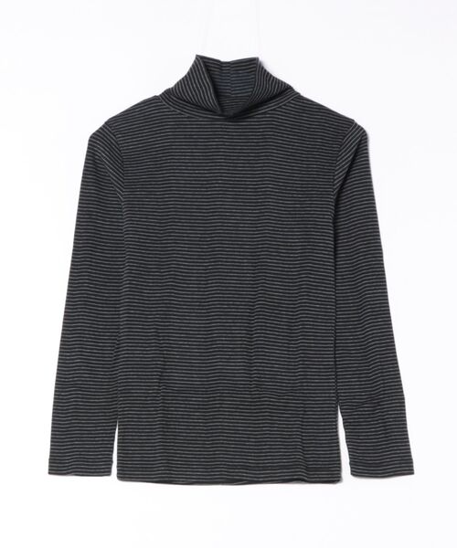 MILLER(ミラー)の「【Robert P. Miller】パネルリブ タートルネック ロングスリーブTシャツ 834C(Tシャツ/カットソー・レディース・ブラック×ホワイト/ブラック×ピンク/オリーブ×ブラック/グレー/オフホワイト/ホワイト×ブラック/ブラック/グレー系その他/ブラウン系その他/ブラック×グレー/ブルー系その他/レッド系その他・FREE)」の17枚目の写真