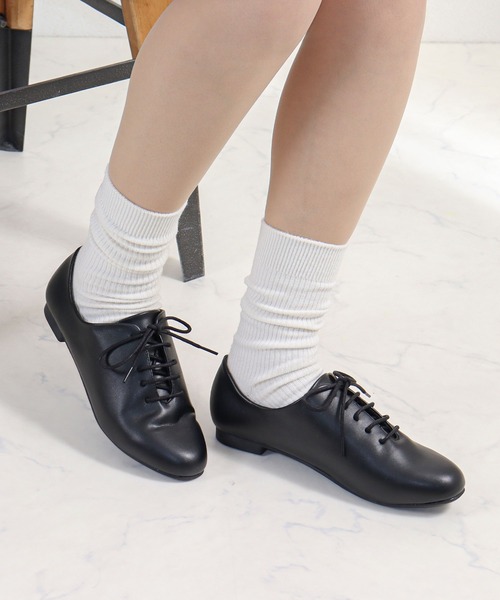 LibertyDoll（リバティードール）の「LibertyDoll/レースアップダンスシューズ(5471)（ドレスシューズ・レディース・ダークブラウン/ホワイト/ブラック/ワイン/ベージュ/シルバー・LL/SS/L/S/M/3L）」の16枚目の写真