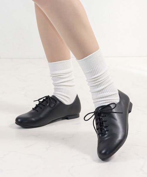 LibertyDoll（リバティードール）の「LibertyDoll/レースアップダンスシューズ(5471)（ドレスシューズ・レディース・ダークブラウン/ホワイト/ブラック/ワイン/ベージュ/シルバー・LL/SS/L/S/M/3L）」の15枚目の写真