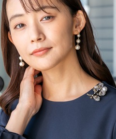 【chaco】パールブローチ/卒業式（卒園式）入学式（入園式）七五三・お宮参り・結婚式（お呼ばれ）パーティー