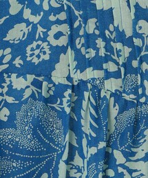 ◆美品◆ ソレイアード コットンプリント バタフライスリーブブラウス SOULEIADO（ソレイアード）の「コットンプリント バタフライ