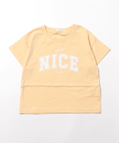 Lycee mine(リセマイン)の「【型崩れしないやわらかコットン】選べる10パターンオリジナルプリントTシャツ(Tシャツ/カットソー・キッズ・ピンク/モカ/チャコール/イエロー/ミント/ベージュ系/パープル/ブルーグレー/アイボリー/ライトブルー・110cm/120cm/130cm/140cm/150cm/100cm)」の15枚目の写真