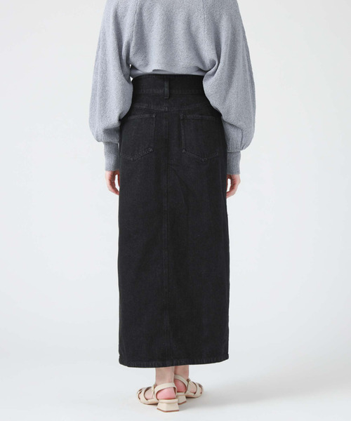 archives（アルシーヴ）の「ロングタイトデニムスカート（デニムスカート・レディース・ブルー/ブラック/サックスブルー・SMALL/MEDIUM）」の7枚目の写真