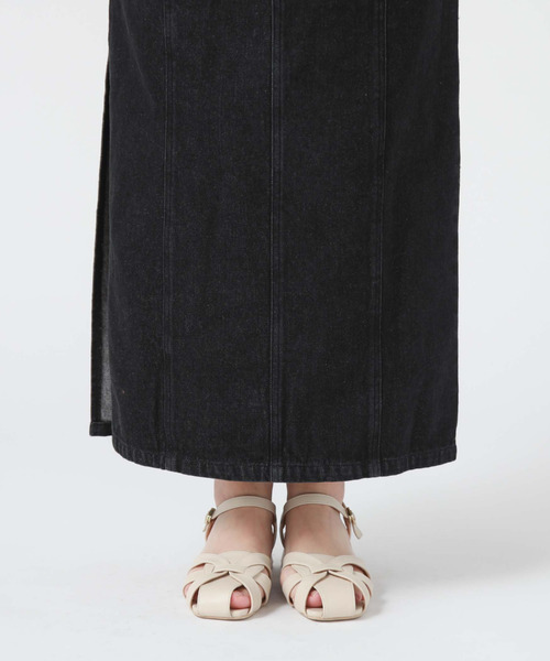 archives（アルシーヴ）の「ロングタイトデニムスカート（デニムスカート・レディース・ブルー/ブラック/サックスブルー・SMALL/MEDIUM）」の11枚目の写真