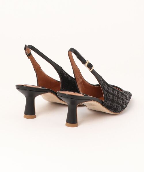 inter-chaussures（インターショシュール）の「【ANGEL ALARCON】ポインテッドトウラフィアバックバンド(D31303)（パンプス・レディース・ブラック/アイボリー/ベージュ・35/36/37/38）」の6枚目の写真