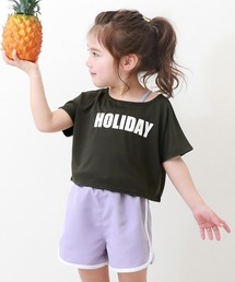 devirock（デビロック）の「ロゴプリント 4Pセパレート水着（水着・キッズ）」