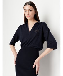 ARMANI EXCHANGE | 【A|X アルマーニ エクスチェンジ】A|Xロゴ 半袖ニットワンピース(ワンピース)