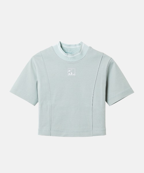 LE CIEL BLEU（ルシェルブルー）の「LCBロゴT / LCB Logo Tee（Tシャツ/カットソー・レディース・ライトグリーン/オフホワイト/ブラック・36）」の6枚目の写真