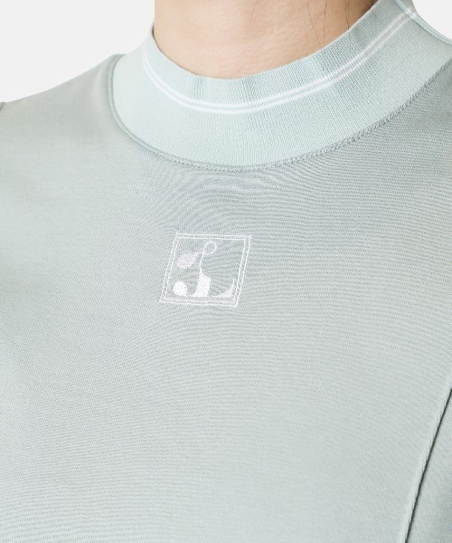 LE CIEL BLEU（ルシェルブルー）の「LCBロゴT / LCB Logo Tee（Tシャツ/カットソー・レディース・ライトグリーン/オフホワイト/ブラック・36）」の21枚目の写真