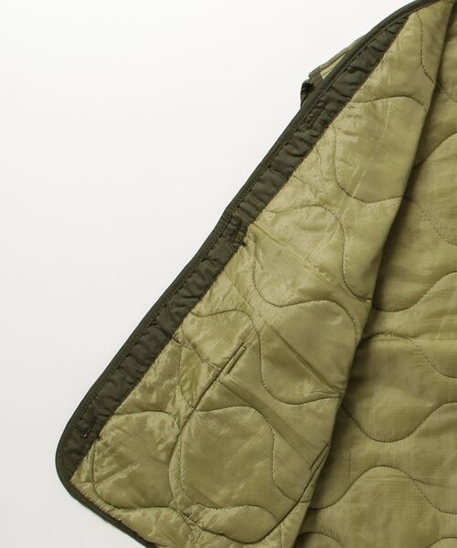 WAIPER.inc（ワイパーインク）の「米軍 M-65 フィールドジャケット用ライナー リメイクベスト（ベスト・メンズ・オリーブ・MEDIUM/LARGE）」の3枚目の写真