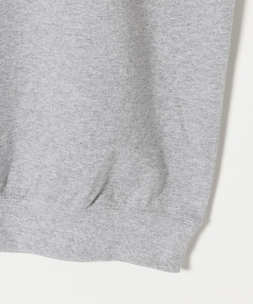 NutmegMills(ナツメグミルズ)の「NUTMEG MILLS:〈洗濯機可能〉PENN スクエア マッスル スウェット TEE(Tシャツ/カットソー・レディース・グレー/ホワイト・ONE SIZE)」の6枚目の写真