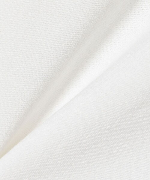 NutmegMills(ナツメグミルズ)の「NUTMEG MILLS:〈洗濯機可能〉PENN スクエア マッスル スウェット TEE(Tシャツ/カットソー・レディース・グレー/ホワイト・ONE SIZE)」の9枚目の写真