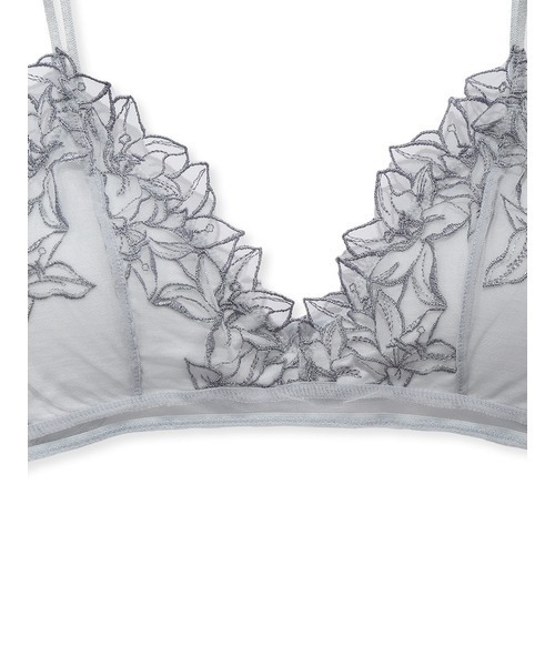 gelato pique(ジェラートピケ)の「【ミュシャ】リリー柄ブラ&ショーツセット(ブラ&ショーツ・レディース・ブルー・FREE)」の6枚目の写真