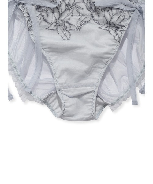 gelato pique(ジェラートピケ)の「【ミュシャ】リリー柄ブラ&ショーツセット(ブラ&ショーツ・レディース・ブルー・FREE)」の16枚目の写真