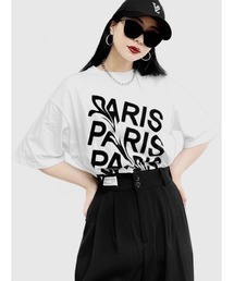 LVEU. | Paris over T-shirt / PARISオーバーTシャツ(Ai select)(Tシャツ/カットソー)