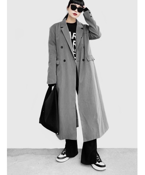 LVEU.（ラブユ.）の「【LVEU.】PARISオーバーTシャツ(Aiselect) / トップス Tシャツ 半袖 オーバー プリント グラフィック ブラック ホワイト（Tシャツ/カットソー・レディース・ホワイト/ブラック・FREE）」の22枚目の写真