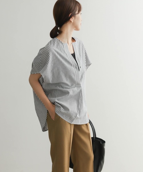 セール】ストライプコクーンシャツ（シャツ/ブラウス）｜URBAN