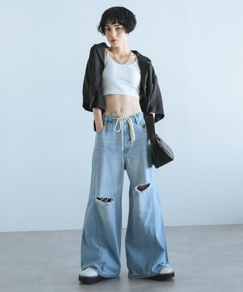 PAGEBOY（ページボーイ）の「トラペーズBAG（ハンドバッグ・レディース・ブラック/パープル/オフホワイト・FREE）」の5枚目の写真