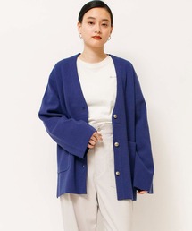 ミラノリブニットカーディガンジャケット