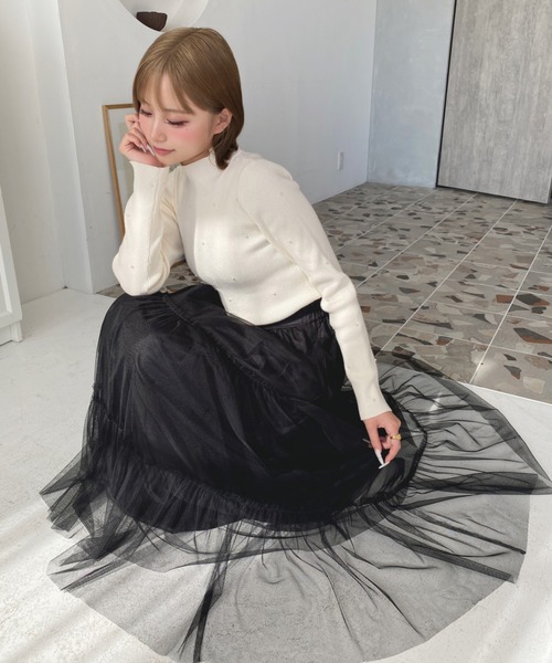 moment+（モーメントプラス）の「ボリュームティアードチュール