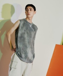 【ユニセックス】TIE DYE TANK TOP タイダイ タンクトップ ノースリーブ Tシャツ