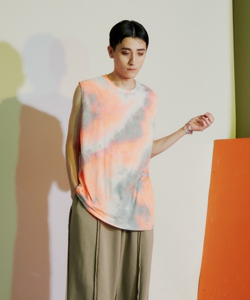 セール】【ユニセックス】TIE DYE TANK TOP タイダイ タンク