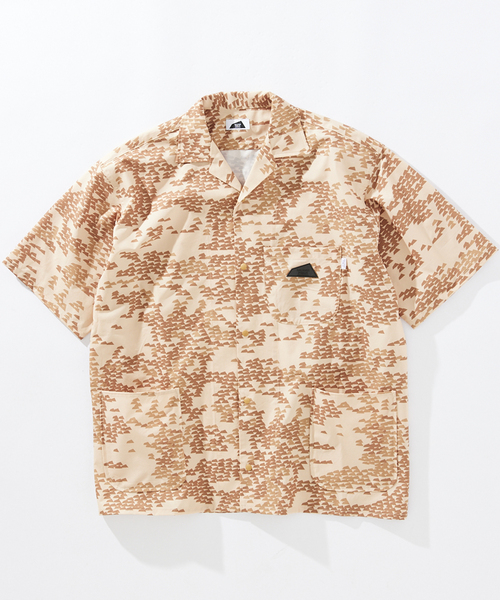 SALVAGE PUBLIC(サルベージパブリック)の「【SALVAGE PUBLIC×JS】別注 DEGITAL LOGO CAMO シャツ(シャツ/ブラウス・メンズ・ベージュ/カーキ・MEDIUM/LARGE)」の2枚目の写真