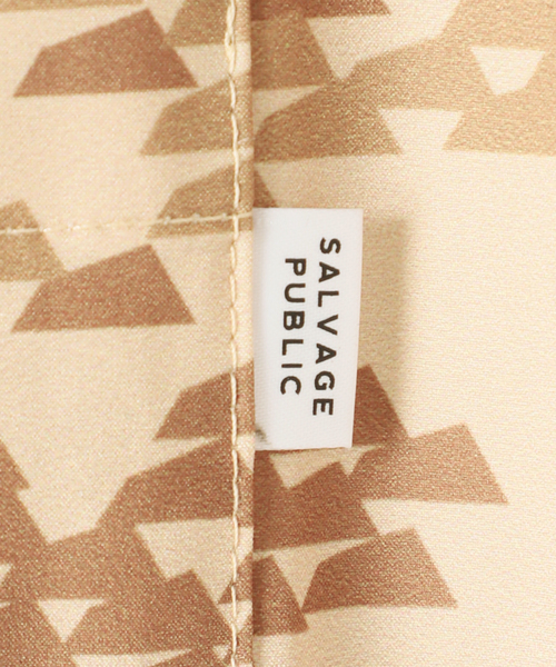 SALVAGE PUBLIC(サルベージパブリック)の「【SALVAGE PUBLIC×JS】別注 DEGITAL LOGO CAMO シャツ(シャツ/ブラウス・メンズ・ベージュ/カーキ・MEDIUM/LARGE)」の12枚目の写真