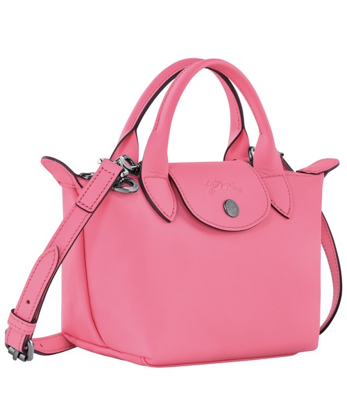 LONGCHAMP（ロンシャン）の「Le Pliage Xtra トップハンドルバッグ XS（ハンドバッグ・レディース・ピンク/ライトベージュ・FREE）」の12枚目の写真