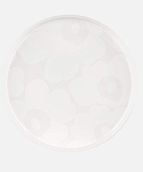 marimekko(マリメッコ)の「Unikko / plate 20 cm(食器・レディース・ホワイト・FREE)」の1枚目の写真