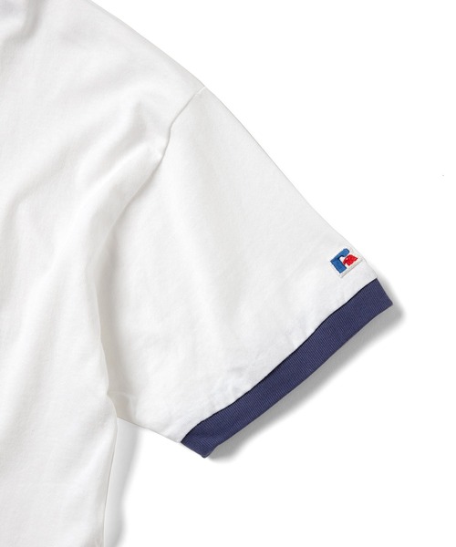 Russell Athletic（ラッセルアスレティック）の「【KANSAI UNIVERSITY】カレッジロゴTシャツB（Tシャツ/カットソー・メンズ・ネイビー/ホワイト・M/L/XL/S）」の5枚目の写真