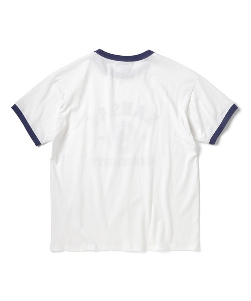 Russell Athletic（ラッセルアスレティック）の「【KANSAI UNIVERSITY】カレッジロゴTシャツB（Tシャツ/カットソー・メンズ・ネイビー/ホワイト・M/L/XL/S）」の6枚目の写真