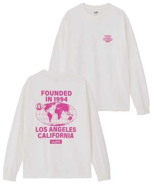 イーヴィルガールTシャツXL X-girl ( エックスガール ) - METALLIC OVAL LOGO S/S TEE