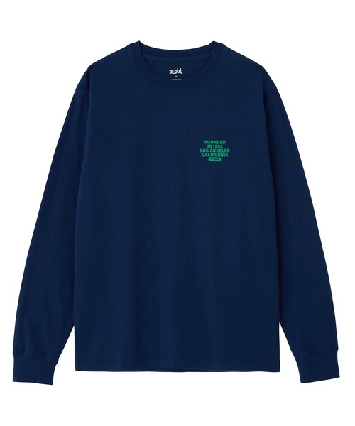X-girl（エックスガール）の「X-GIRL WORLD MAP L/S TEE（T