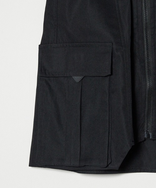 Chick(チック)の「Mini Cargo Skirt / カーゴミニスカート(スカート・レディース・ブラック/グレー/ブラック×ホワイト・L/M/S)」の9枚目の写真