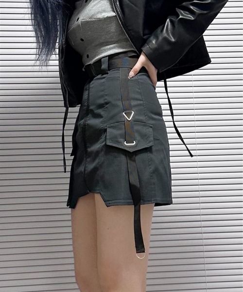 Mini Cargo Skirt / カーゴミニスカート（スカート）｜Chick（チック