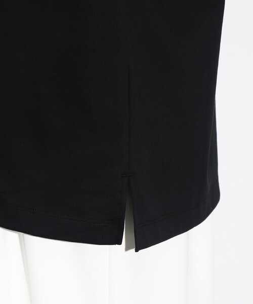 tk.TAKEO KIKUCHI(ティーケータケオキクチ)の「ハイゲージスムースロングタンクトップ(タンクトップ・メンズ・ホワイト/ブラック・02/03)」の11枚目の写真