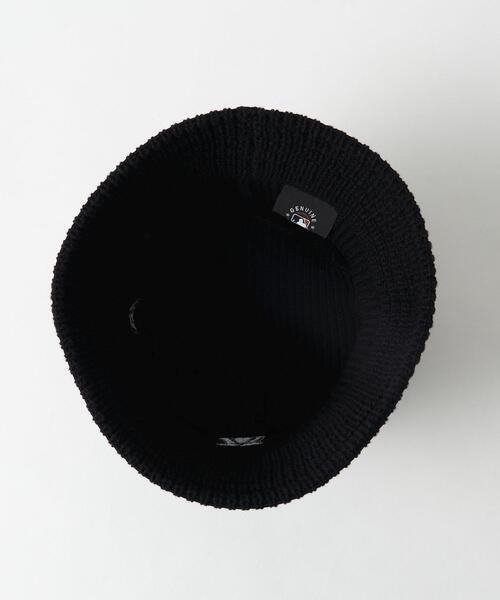 NEW ERA(ニューエラ)の「【別注】<NEW ERA>ニット バケットハット(ハット・レディース・オフホワイト/ブラック・FREE)」の12枚目の写真