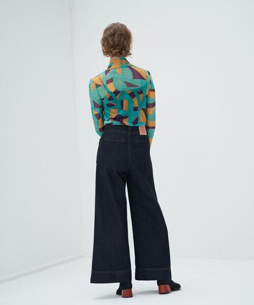 LANVIN en Bleu（ランバンオンブルー）の「バギーデニムパンツ（その他 