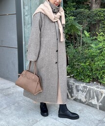 ◇【WEB限定】NMP英国羊毛バルマカーンコート