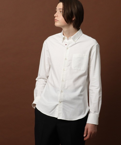 DRESSTERIOR（ドレステリア）の「オックスフォード ボタンダウンシャツ（シャツ/ブラウス・メンズ・ホワイト/ネイビー・90/92/91/94）」の13枚目の写真