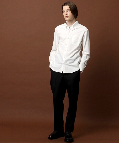 DRESSTERIOR（ドレステリア）の「オックスフォード ボタンダウンシャツ（シャツ/ブラウス・メンズ・ホワイト/ネイビー・90/92/91/94）」の9枚目の写真