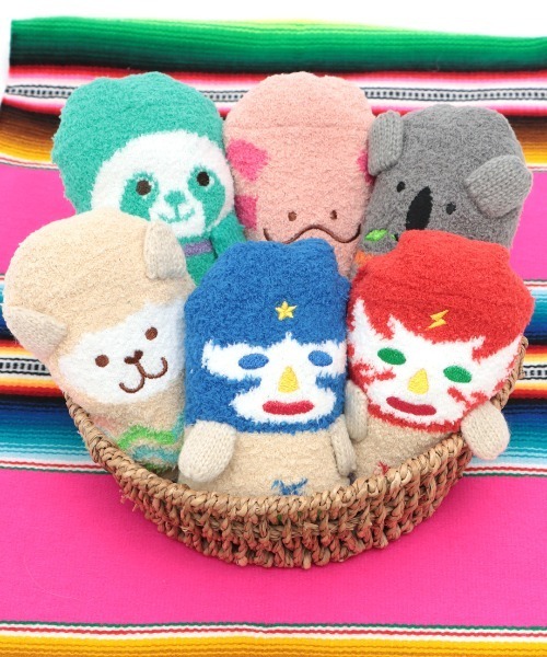 チチカカ（チチカカ）の「アミーゴルームソックス 23-25cm（ソックス/靴下・レディース・ブルー/レッド/ベージュ/ピンク/グレー/グリーン・FREE）」の8枚目の写真