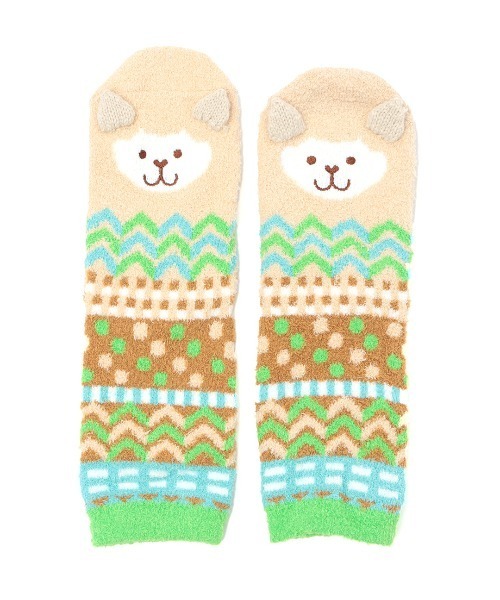 チチカカ（チチカカ）の「アミーゴルームソックス 23-25cm（ソックス/靴下・レディース・ブルー/レッド/ベージュ/ピンク/グレー/グリーン・FREE）」の9枚目の写真