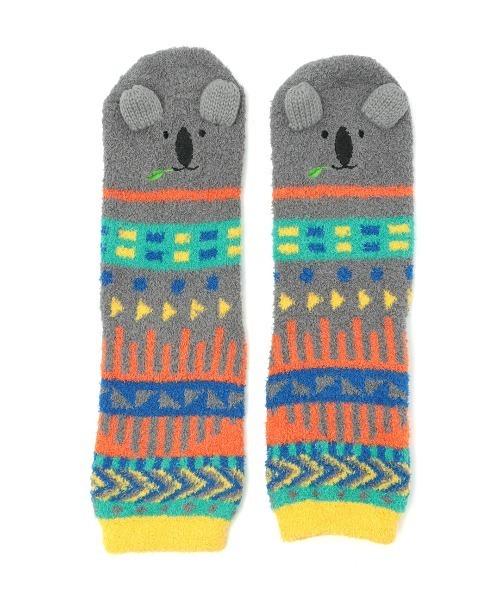 チチカカ（チチカカ）の「アミーゴルームソックス 23-25cm（ソックス/靴下・レディース・ブルー/レッド/ベージュ/ピンク/グレー/グリーン・FREE）」の10枚目の写真